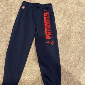 Boys NFL Branded Patriots Sweatpants